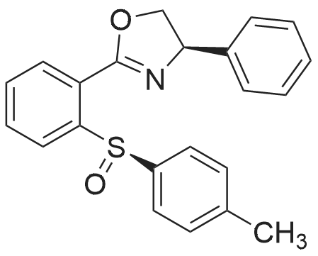 (R)-4-Phenyl-2-(2-((R)-p-tolylsulfinyl)phenyl)-4,5-dihydrooxazole