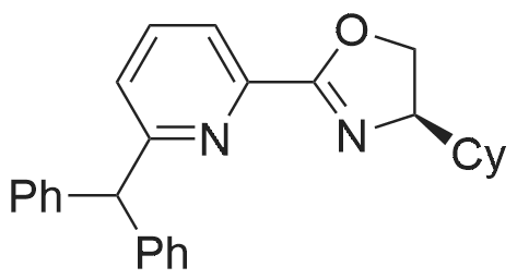 (R)-2-(6-Benzhydrylpyridin-2-yl)-4-cyclohexyl-4,5-dihydrooxazole