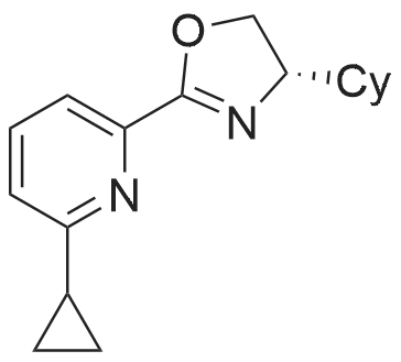 (S)-4-Cyclohexyl-2-(6-cyclopropylpyridin-2-yl)-4,5-dihydrooxazole