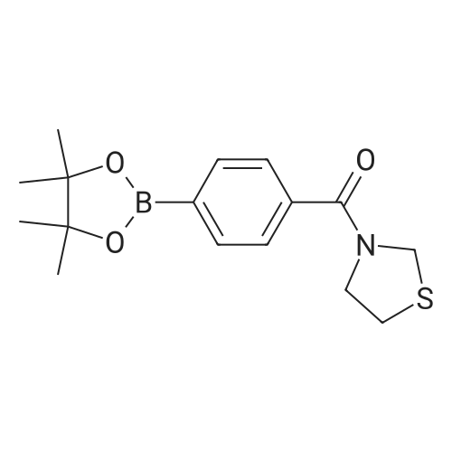(4-(4,4,5,5-Tetramethyl-1,3,2-dioxaborolan-2-yl)phenyl)(thiazolidin-3-yl)methanone