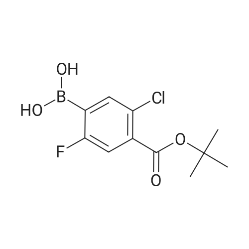 (4-(tert-Butoxycarbonyl)-5-chloro-2-fluorophenyl)boronic acid