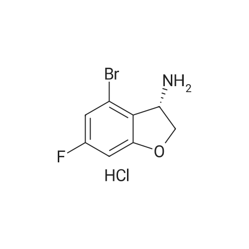 2828439-97-8 (S)-4-Bromo-6-fluoro-2,3-dihydrobenzofuran-3-amine hydrochloride
