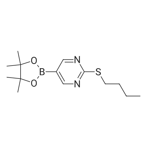 2-(Butylthio)-5-(4,4,5,5-tetramethyl-1,3,2-dioxaborolan-2-yl)pyrimidine