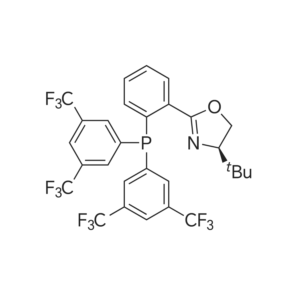 (R)-2-(2-(Bis(3,5-bis(trifluoromethyl)phenyl)phosphanyl)phenyl)-4-(tert-butyl)-4,5-dihydrooxazole