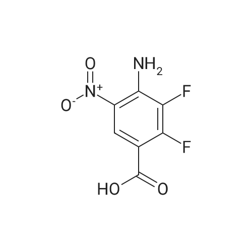 284030-57-5|4-Amino-2,3-difluoro-5-nitrobenzoic acid