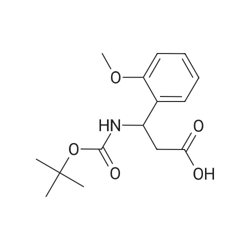 3-((tert-Butoxycarbonyl)amino)-3-(2-methoxyphenyl)propanoic acid