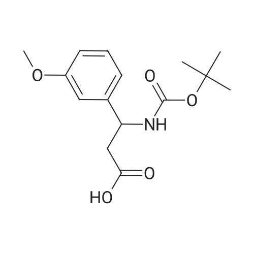 3-((tert-Butoxycarbonyl)amino)-3-(3-methoxyphenyl)propanoic acid