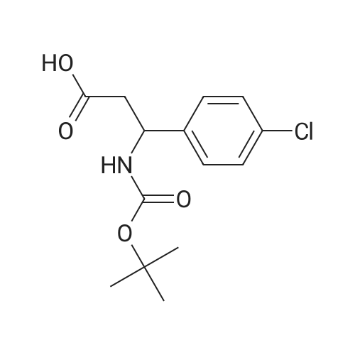 3-((tert-Butoxycarbonyl)amino)-3-(4-chlorophenyl)propanoic acid