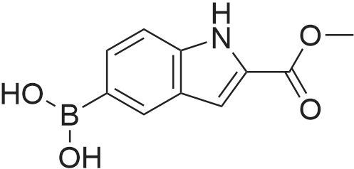 (2-(Methoxycarbonyl)-1H-indol-5-yl)boronic acid