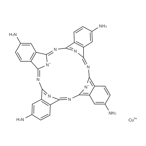 (Tetraaminophthalocyaninato)copper(Ⅱ)
