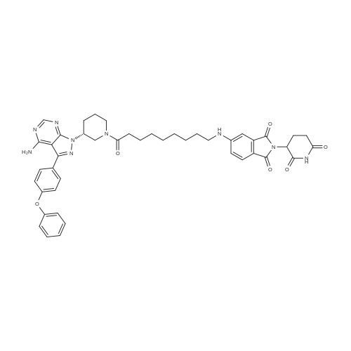5-((9-((R)-3-(4-Amino-3-(4-phenoxyphenyl)-1H-pyrazolo[3,4-d]pyrimidin-1-yl)piperidin-1-yl)-9-oxonony