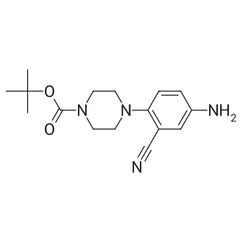 tert-Butyl 4-(4-amino-2-cyanophenyl)piperazine-1-carboxylate