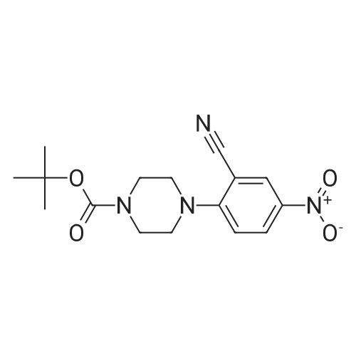 tert-Butyl 4-(2-cyano-4-nitrophenyl)piperazine-1-carboxylate