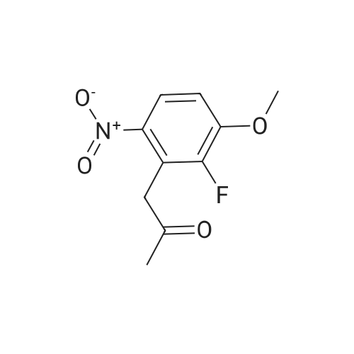 288385-99-9|1-(2-Fluoro-3-methoxy-6-nitrophenyl)propan-2-one