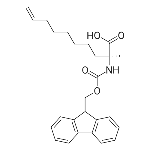 (S)-2-((((9H-Fluoren-9-yl)methoxy)carbonyl)amino)-2-methyldec-9-enoic acid