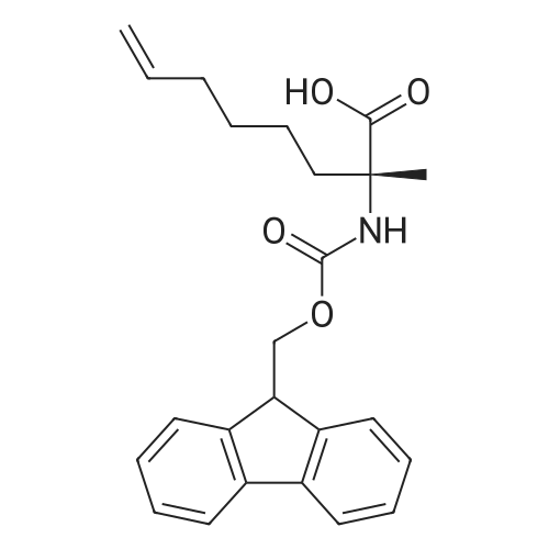 (R)-2-((((9H-Fluoren-9-yl)methoxy)carbonyl)amino)-2-methyloct-7-enoic acid