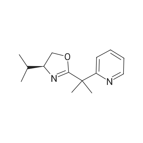 292839-80-6 (S)-4-Isopropyl-2-(2-(pyridin-2-yl)propan-2-yl)-4,5-dihydrooxazole