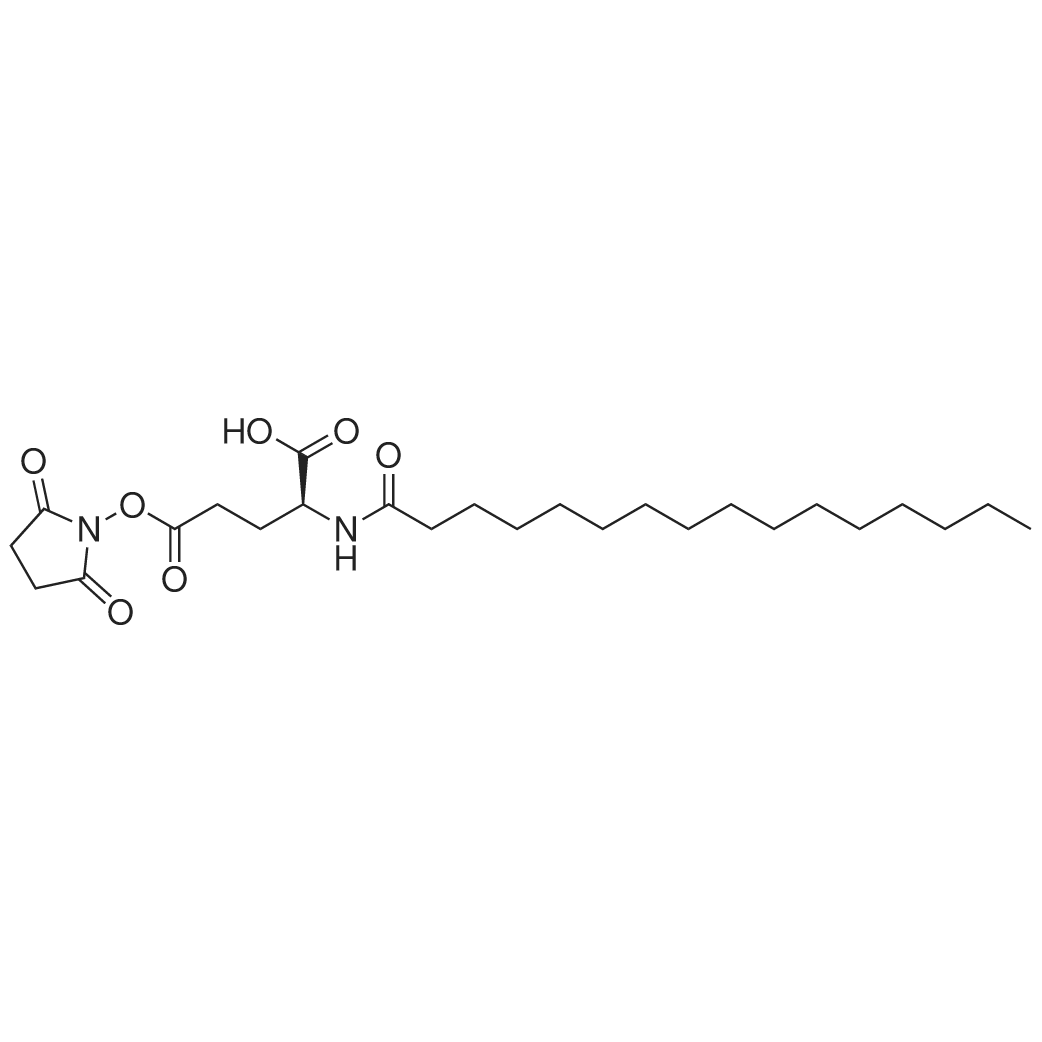 (S)-5-((2,5-Dioxopyrrolidin-1-yl)oxy)-5-oxo-2-palmitamidopentanoic acid