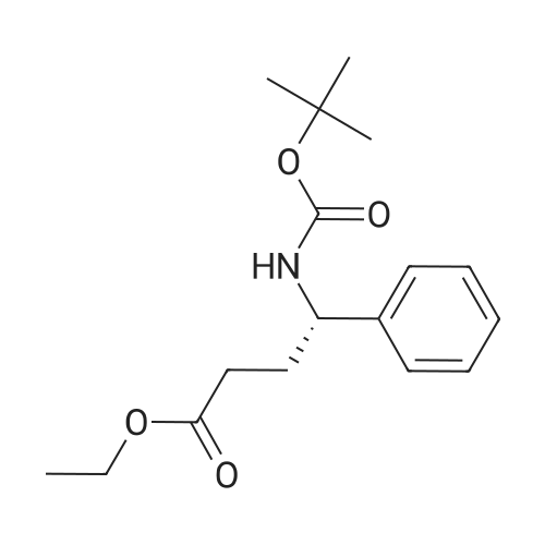 (S)-Ethyl 4-((tert-butoxycarbonyl)amino)-4-phenylbutanoate