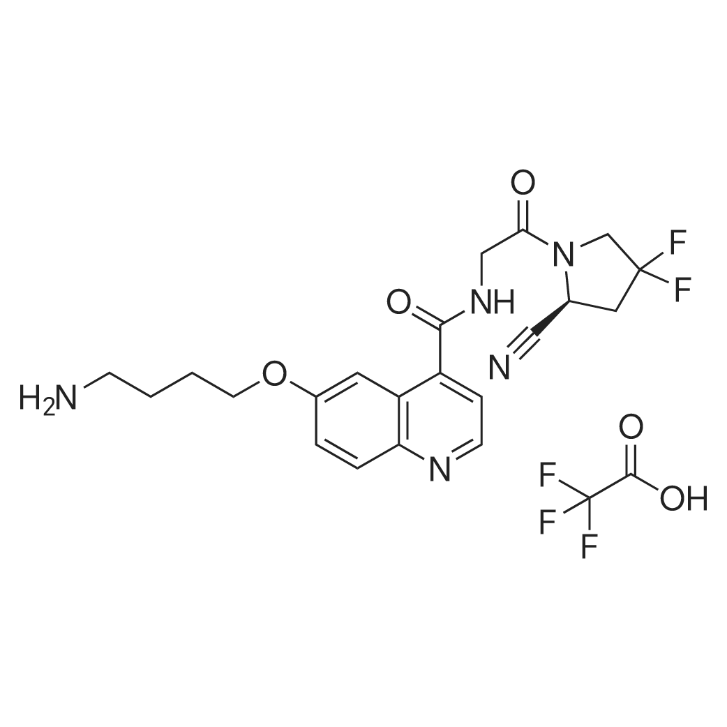 (S)-6-(4-Aminobutoxy)-N-(2-(2-cyano-4,4-difluoropyrrolidin-1-yl)-2-oxoethyl)quinoline-4-carboxamide 