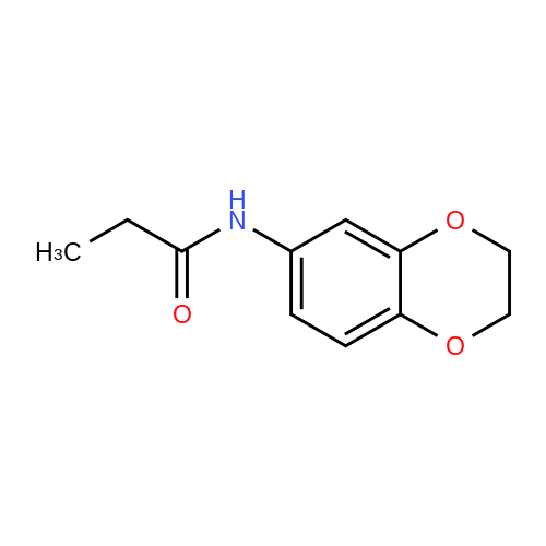 301307-03-9  N-(2,3-Dihydrobenzo[b][1,4]dioxin-6-yl)propionamide