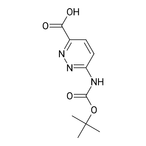 301548-08-3 6-((tert-Butoxycarbonyl)amino)pyridazine-3-carboxylic acid