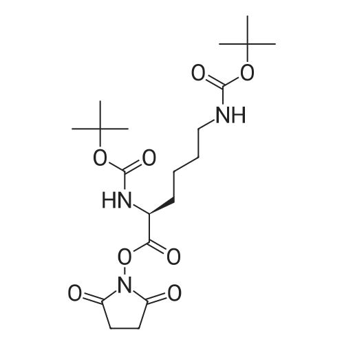 (S)-2,5-Dioxopyrrolidin-1-yl 2,6-bis((tert-butoxycarbonyl)amino)hexanoate
