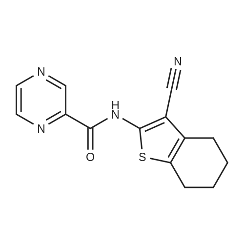 N-(3-Cyano-4,5,6,7-tetrahydrobenzo[b]thiophen-2-yl)pyrazine-2-carboxamide
