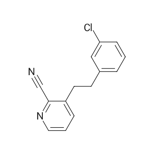 31255-57-9|3-(3-Chlorophenethyl)picolinonitrile