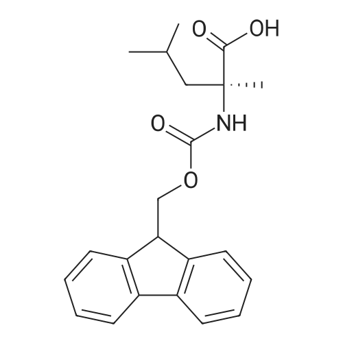 (S)-2-((((9H-Fluoren-9-yl)methoxy)carbonyl)amino)-2,4-dimethylpentanoic acid