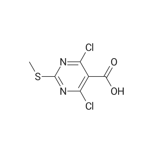 4,6-Dichloro-2-(methylthio)pyrimidine-5-carboxylic acid