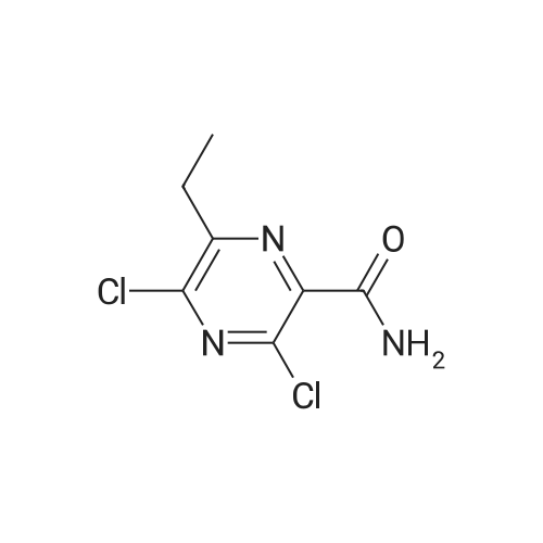 313340-08-8|3,5-Dichloro-6-ethylpyrazine-2-carboxamide