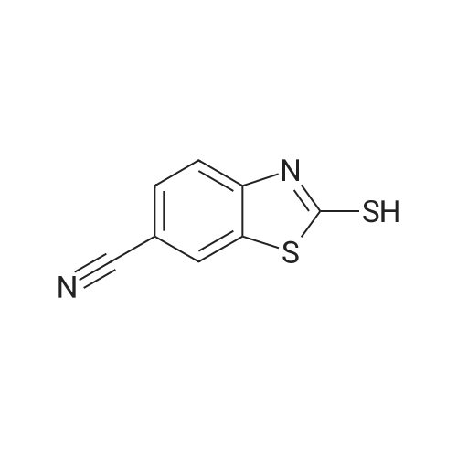 2-Mercaptobenzo[d]thiazole-6-carbonitrile