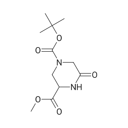 1-tert-Butyl 3-methyl 5-oxopiperazine-1,3-dicarboxylate