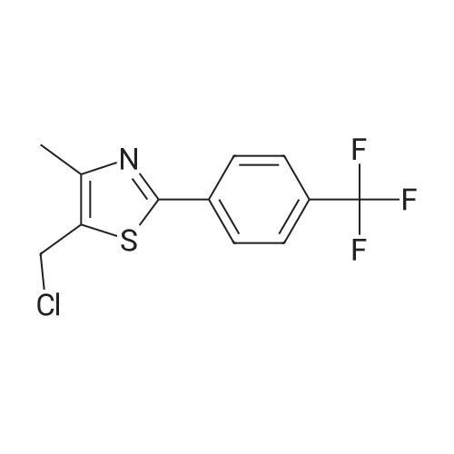 5-(Chloromethyl)-4-methyl-2-(4-(trifluoromethyl)phenyl)thiazole