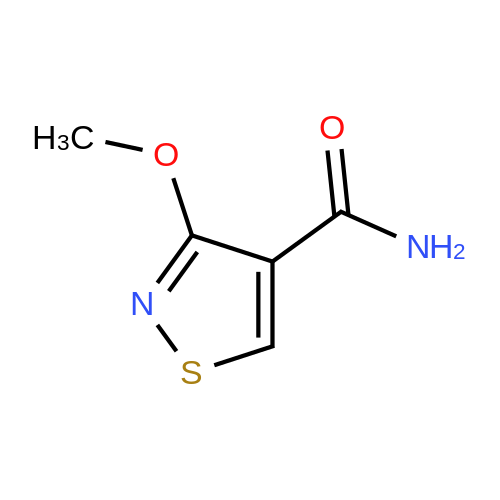 31815-42-6  3-Methoxyisothiazole-4-carboxamide