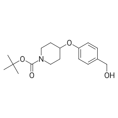 tert-Butyl 4-(4-(hydroxymethyl)phenoxy)piperidine-1-carboxylate