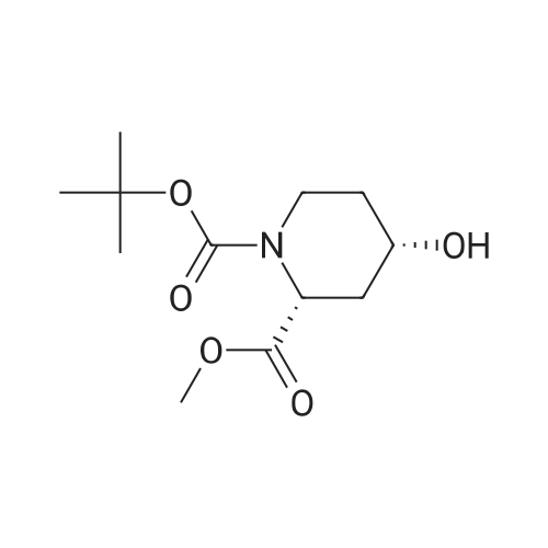 (2R,4S)-1-tert-Butyl 2-methyl 4-hydroxypiperidine-1,2-dicarboxylate