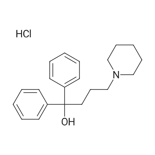 1,1-Diphenyl-4-(piperidin-1-yl)butan-1-ol hydrochloride