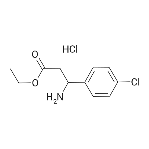 Ethyl 3-amino-3-(4-chlorophenyl)propanoate hydrochloride