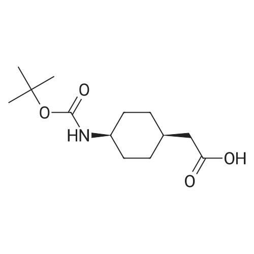 2-(cis-4-((tert-Butoxycarbonyl)amino)cyclohexyl)acetic acid