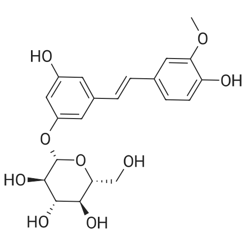(2S,3R,4S,5S,6R)-2-(3-Hydroxy-5-((E)-4-hydroxy-3-methoxystyryl)phenoxy)-6-(hydroxymethyl)tetrahydro-