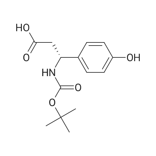 (R)-3-((tert-Butoxycarbonyl)amino)-3-(4-hydroxyphenyl)propanoic acid