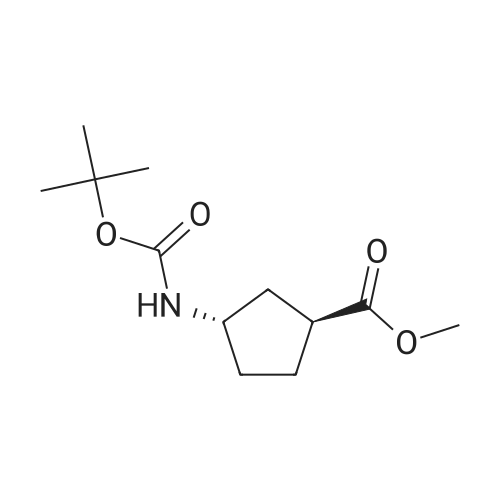 (1S,3S)-Methyl 3-((tert-butoxycarbonyl)amino)cyclopentanecarboxylate