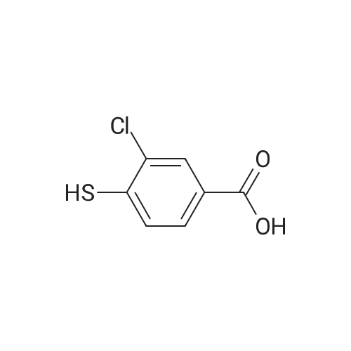 3-Chloro-4-sulfanylbenzoic acid