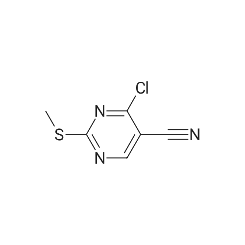 4-Chloro-2-(methylthio)pyrimidine-5-carbonitrile
