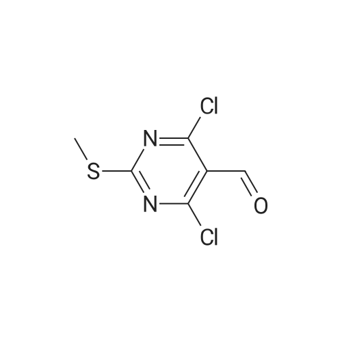 4,6-Dichloro-2-(methylthio)pyrimidine-5-carbaldehyde