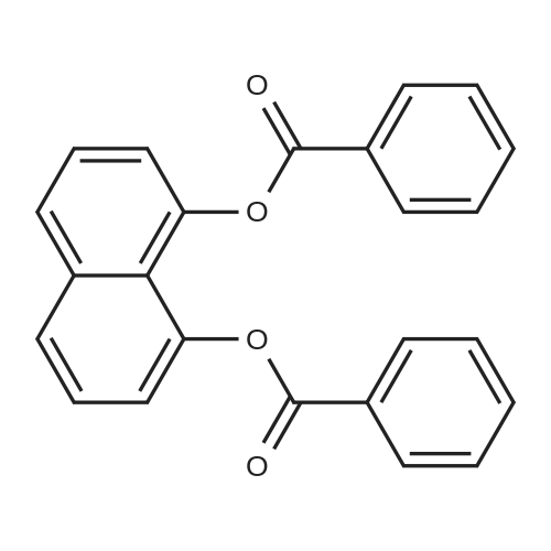 Naphthalene-1,8-diyl dibenzoate