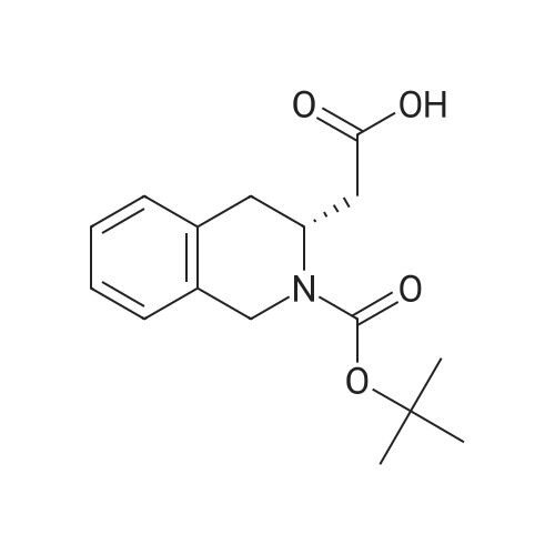 (R)-2-(2-(tert-Butoxycarbonyl)-1,2,3,4-tetrahydroisoquinolin-3-yl)acetic acid