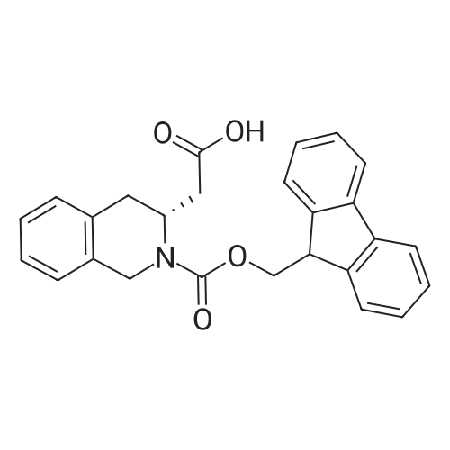 (R)-2-(2-(((9H-Fluoren-9-yl)methoxy)carbonyl)-1,2,3,4-tetrahydroisoquinolin-3-yl)acetic acid